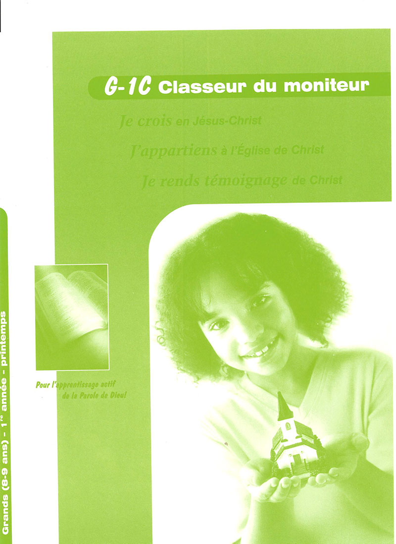 [G1C-C] Je crois en Jésus-Christ (pochette de l'enseignant)